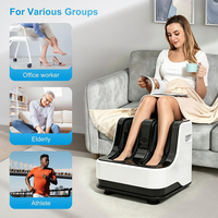Vente en gros de machine de massage des pieds et des jambes à compression d'air et à chaleur