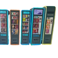 Distributeur automatique de collations à affichage LED moderne pour les boissons et les collations Acceptation de pièces et de billets pour les emplacements Matériau en acier