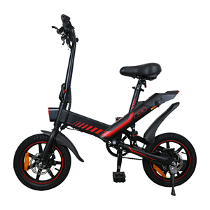 Vélo électrique léger à 2 roues, facile à transporter, prix bas, <span class=keywords><strong>Wingo</strong></span> Y1-14, moteur sans balais 350W, batterie au lithium, électronique, entrepôt UE - Product Image 2