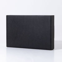 Boîte postale pliante d'avion à faible quantité minimale de commande pour le commerce électronique Vêtements Sous-vêtements Pièces électroniques Boîte en carton ondulé Boîte cadeau en papier