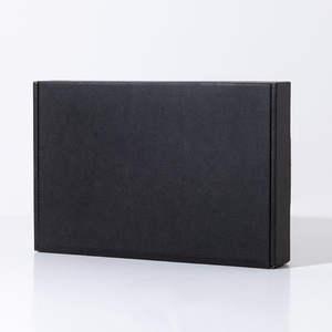 Boîte postale pliante d'avion à faible quantité minimale de commande pour le commerce électronique Vêtements Sous-vêtements Pièces électroniques Boîte en carton ondulé Boîte cadeau en papier - Product Image 4