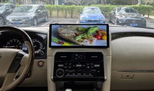 Écran tactile Android 17 pouces pour Nissan Patrol Infiniti QX80 2010-2022 Autoradio Lecteur multimédia - Product Image 3