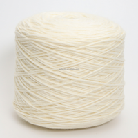 Free Sample Various Colors 1.5Nm/1 20% Wool 80% Acrylic Felt Wool Yarn Cone Tufting Yarn Wool Fancy Yarn