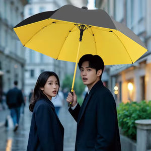 Parapluie Droit Personnalisé avec Logo, Coupe-Vent et Imperméable, pour Homme et Femme, Protection Solaire et Pluie, Parapluie de Golf avec Housse Étanche - Product Image 2