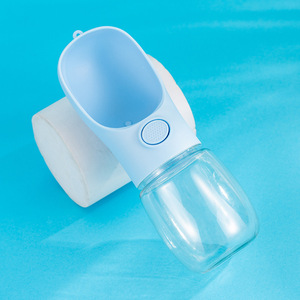 Trinkwasser flasche Tragbare Kunststoff Outdoor Haustier Hund Reise Haustier Schalen & Feeder Hund Trinker Größe <span class=keywords><strong>Drop</strong></span> Versand - Product Image 3