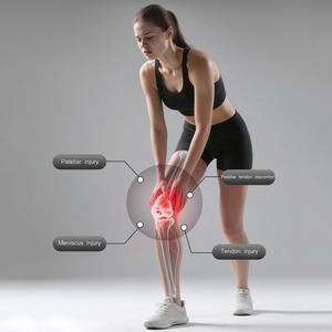 Al por mayor: Cinturón elástico para rótula, correas de rodilla, almohadilla deportiva engrosada, soporte cómodo y transpirable para correr - Product Image 2