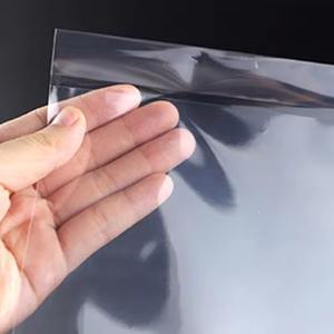 Untuk Sengtor tas kartu transparan plastik Opp bening perekat diri sisi komik Gusset kemasan kecil untuk penggunaan dompet - Product Image 4