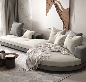 Juego de Sofás Modulares de Lujo para Sala de Estar, Modernos y de Alta Calidad, con Tapicería Suave y Asientos Espaciosos - Product Image 1