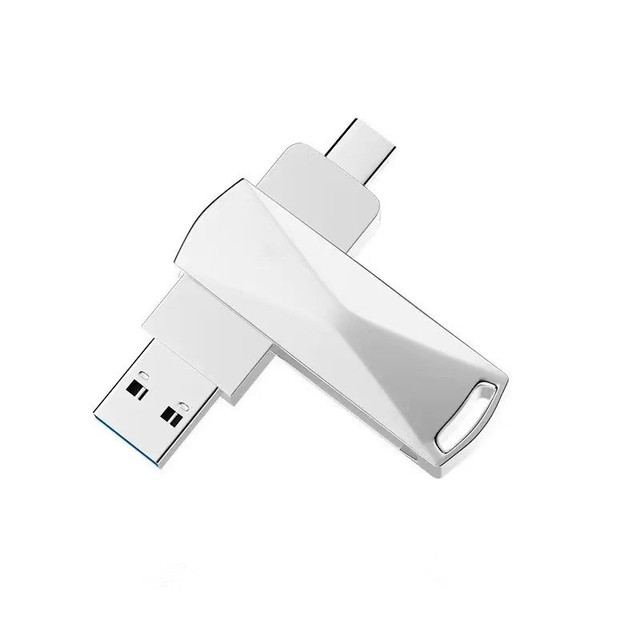 Custom OTG 32G Dual-Use TYPE-C Waterproof Bright Color Personalized Android Mobile Gift USB Flash Drive
