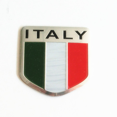 etie EEN set Italië vlag stickers Italië motorfiets helm auto badge embleem auto sticker (3 SKT