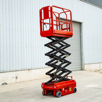 Nouvelle plateforme élévatrice à ciseaux portable 2026, élévateur hydraulique mobile, plateforme de levage aérien 4m 6m 8m 10m 12m 14m