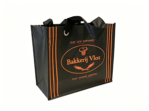 Sacs de courses écologiques réutilisables en non-tissé, sacs d'épicerie personnalisés, sacs promotionnels en tissu recyclable, vente en gros - Product Image 1