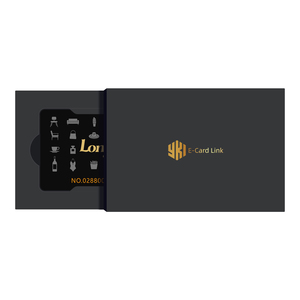 Индивидуальный дизайн ПВХ карты Ntag213 NFC роскошная свадьба VIP спасибо подарочная карта штрих-код QR код дисплей Магнитный шнур последовательный - Product Image 1