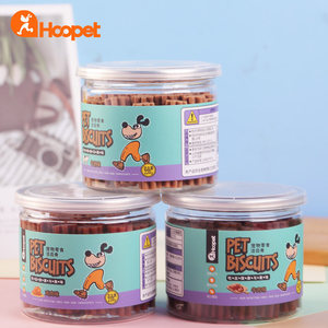 Hoopet Pet Biscuits 220g Chicken Flavor Teeth Cleaning Treats for Small Dogs - Product Image 1