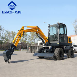 Cina nuova CE EPA 4 Ton escavatore Diesel per motori per costruzioni scavatrice per miniere minerali escavatore telescopico - Product Image 6