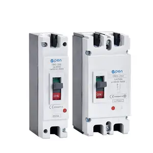 OPEN DC PV Solar 1000V mccb moulded molded case circuit breakers Overload protection 400 amp circuit breaker