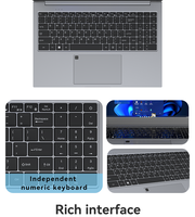 Laptop Nueva de Alta Gama a Bajo Precio, Intel Core I7 6600U, 15.6 Pulgadas, 8G+256G SSD, Inalámbrica, para Uso Personal/Hogar