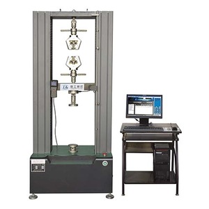 Machine d'essai de traction électronique à commande informatique pour géotextiles, capacité 5 tonnes (50 kN) - Product Image 1