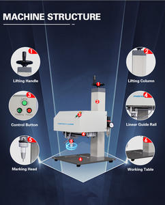 เครื่องเลเซอร์มาร์กกิ้งแบบจุด 340 360 นาโนเมตร ความแม่นยำสูง รุ่นใหม่ สำหรับงานโลหะ <span class=keywords><strong>ป</strong></span>้ายชื่อ ระดับอุตสาหกรรม รับประกัน <span class=keywords><strong>3</strong></span> <span class=keywords><strong>ป</strong></span>ี - Product Image 2