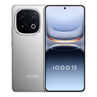 Nouveau smartphone IQOO 13 5G, processeur octa-core Snapdragon 8, écran AMOLED 6,8 pouces 144 Hz, batterie 6150 mAh, charge rapide 120 W, double carte SIM 50 MP, anglais
