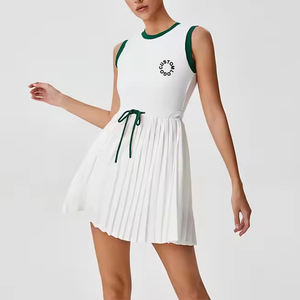 Спортивные плиссированные юбки контрастного цвета - Product Image 1