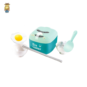 Mini-cuiseur à riz électrique jouet avec lumières et sons, ensemble de jouets de cuisine pour enfants - Product Image 1