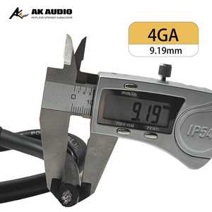 Kit de cableado de amplificador de coche 4GA de 2500W de buena calidad, Kit de Cable de Audio para coche, amplificador, instalación de Subwoofer RCA, juego de cableado, fusible de cable - Product Image 6