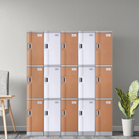 Casier numérique extérieur Toppla avec serrure électronique, étanche, pour lycée, en plastique, design démontable, durable