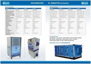Déshumidificateur industriel portable haute performance, corps en acier inoxydable, machine de déshumidification haute capacité pour entrepôt et usine - Product Image 2