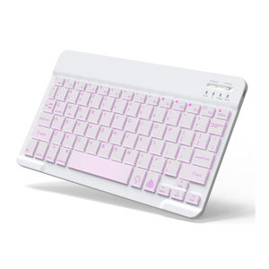 Custom <b>bluetooth</b> Wireless <b>Keyboard</b> RussianTurkish Qwerty Wireless <b>Keyboard</b> Led Wireless Backlight <b>Keyboards</b> for Tv Box - Product Image 1
