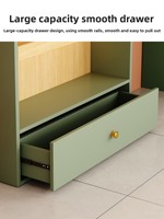 Étagère Modulaire Ouverte Sur Mesure, Unité Murale Modulaire Design Vert Sauge, Étagères de Présentation pour Showrooms et Magasins de Proximité