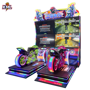 Máquina <span class=keywords><strong>de</strong></span> Juego Arcade <span class=keywords><strong>de</strong></span> Simulador <span class=keywords><strong>de</strong></span> Conducción <span class=keywords><strong>de</strong></span> Motocicletas, Operada con Monedas, para Interiores, con Pantalla LCD <span class=keywords><strong>de</strong></span> 55 Pulgadas, Soporte en Inglés, para 2 Jugadores - Product Image 1