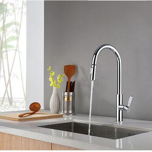 Robinet de cuisine en laiton monotrou Kaiping de bonne marque avec pulvérisateur à tirette Grifos De Cocina Robinet <span class=keywords><strong>Chef</strong></span> - Product Image 6