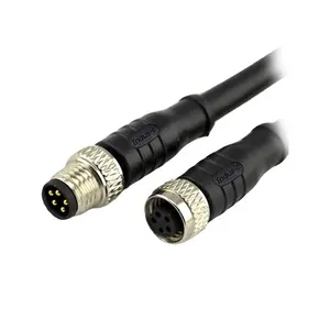 Cable blindado para codificación B m8, 5 pines, ip67