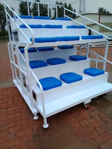 Fabbrica di alta qualità giudice si erge manuale o elettrico movimento pallavolo giudice stand per la vendita - Product Image 3