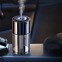 Désodorisant pour voiture intelligent Diffuseur d'huiles essentielles 5 derniers mois 3 modes Accessoires de voiture réglables pour femmes et hommes Diffuseurs