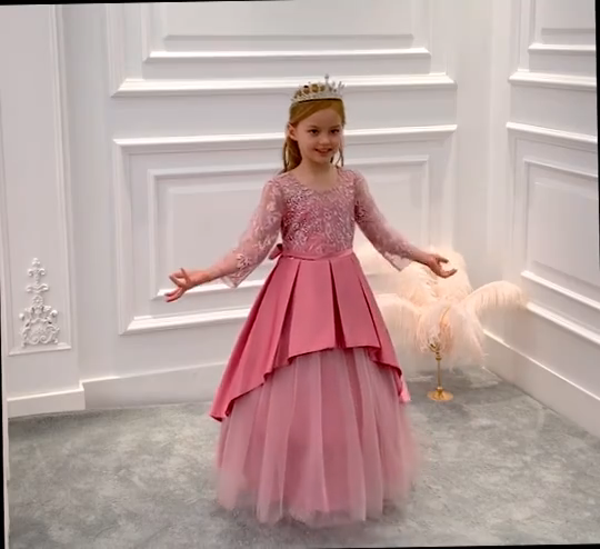 Biba Girls Biba Party Wear Gown Pink Flipkart 14 Year Girl Dress