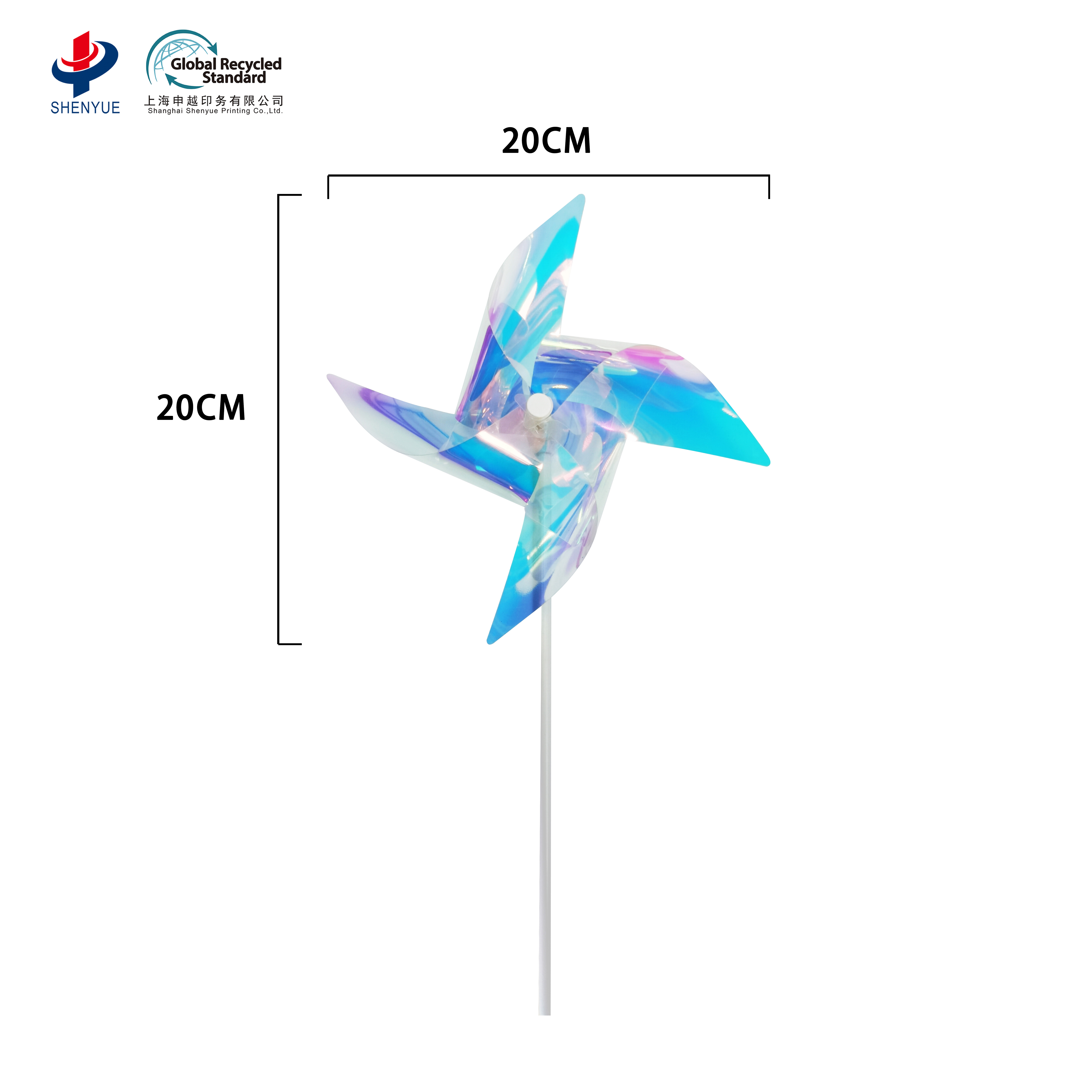 Прозрачная блестящая ветряная мельница с кристаллами, маленький большой ветряной Спиннер, украшение для праздника, вечеринки, детские игрушки