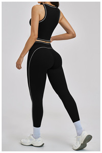 Conjuntos Deportivos para Mujer de Secado Rápido, Bra Deportivo con Espalda Cruzada, Leggings de Cintura Alta que Realzan la Figura, Ropa Deportiva para Gimnasio - Product Image 4