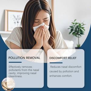 Nouveau spray nasal doux pour la rhinite et la sinusite, spray liquide longue durée pour adultes, nettoyage et soin nasal quotidien - Product Image 2