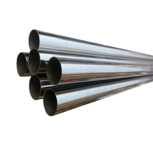 Factory price round seamless ss tube 304 316 stainless steel pipes for sale