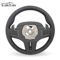 Volant sport classique en cuir et fibre de carbone personnalisé SOON TODA pour F10/F30 2018