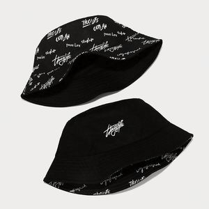 Sombrero de Pescador Reversible de Doble Cara con Logotipo Bordado e Impreso Personalizado al por Mayor OEM - Product Image 4