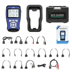 Topdiag tp100 ferramentas de diagnóstico para motocicleta, conjunto completo de Version1-17 cabos de fabricação com cabos diferentes para motos