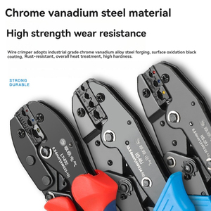 Kìm bấm đầu nối cách điện sẵn Kìm bấm dây cầm tay cho dây điện 0,5-6mm² Kìm nối dây điện-6.3/4.8/2.8 Kích thước - Product Image 3