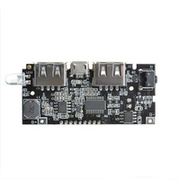 Double USB 5V 1A 2.1A LCD Display Power Bank Charger Module 18650 Battery Charger circuit board