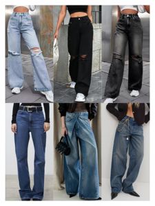 Günstiger Großhandel mit engen Denim-Baumwoll-Stretch-Modehosen für Damen und Herren jeans aus chinesischen Fabriken - Product Image 4