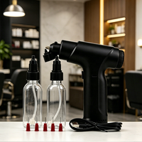 Mini pistolet aérographe professionnel sans fil à alimentation par gravité, double action, avec buses à changement rapide et réglages de vitesse ajustables, OEM