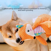 Vente en gros de jouets en peluche couineurs pour chiens, jouets pour chats pour l'auto-entretenissement, jouets d'entraînement et jouets de dentition