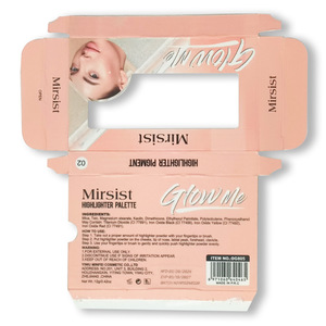 Mirsist Pressed Eyeshadow <b>Highlighter</b> Palette Pearl Effect Powder Natural Colors (3 Shades) for Brightening Skin Tone Wholesale - Product Image 1